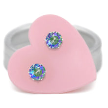 Load image into Gallery viewer, Paradise Shine Micro Mini Bling Sterling Silver Stud Earrings - JoJoLovesYou