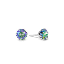 Load image into Gallery viewer, Paradise Shine Micro Mini Bling Sterling Silver Stud Earrings - JoJoLovesYou