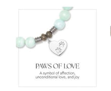 Load image into Gallery viewer, "Paws of Love" Charm Bracelet - TJazelle