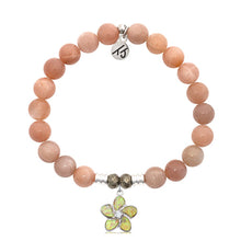 Load image into Gallery viewer, Flower of Positivity Silver Charm Bracelet - TJazelle *Retired*