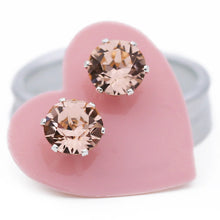 Load image into Gallery viewer, Peach Mini Bling Earrings - JoJoLovesYou