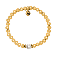 Load image into Gallery viewer, White Pearl Cape Bracelet - TJazelle