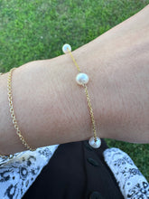 Load image into Gallery viewer, Pearls by the Yard Bracelet - 14K Gold