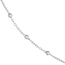 Load image into Gallery viewer, Permanent Jewelry Bracelet - Sunny - Faceted Bead Chain