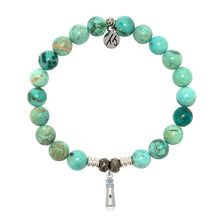 Load image into Gallery viewer, "Lighthouse" Charm Bracelet - TJazelle