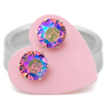 Load image into Gallery viewer, Pink AB Mini Bling Earrings - JoJoLovesYou