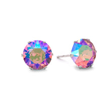 Load image into Gallery viewer, Pink AB Mini Bling Earrings - JoJoLovesYou