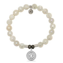 Load image into Gallery viewer, Prayers CZ Silver Charm Bracelet - TJazelle