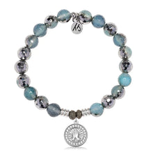 Load image into Gallery viewer, Prayers CZ Silver Charm Bracelet - TJazelle