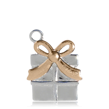 Load image into Gallery viewer, "Present" Silver &amp; Rose Gold Charm Bracelet  - TJazelle
