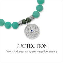 Load image into Gallery viewer, Protection Eye Silver Charm Bracelet - TJazelle