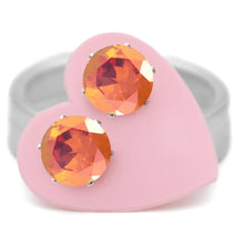 Load image into Gallery viewer, Pumpkin Spice Mini Bling Earrings - JoJoLovesYou