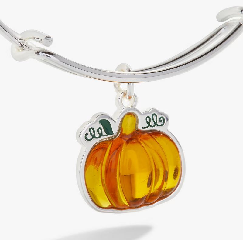 Pumpkin Charm Bangle Bracelet - Alex and Ani – Marie's Jewelry Store