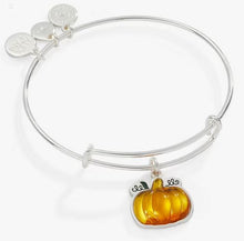 Load image into Gallery viewer, "Pumpkin" Charm Bangle Bracelet - Alex and Ani