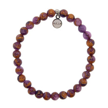 Load image into Gallery viewer, Adventurer Stacker with Purple Earth Quartz - TJazelle HELP