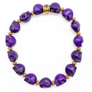 Colorful Skull Stretch Bracelet