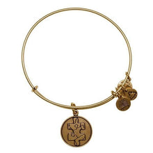 Load image into Gallery viewer, Piece of the Puzzle Charm Bangle Bracelet - Alex and Ani