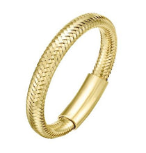 Load image into Gallery viewer, 14K Stretch Mesh Ring - 14K Yellow Gold