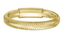 Load image into Gallery viewer, 14K Stretch Mesh Ring - 14K Yellow Gold