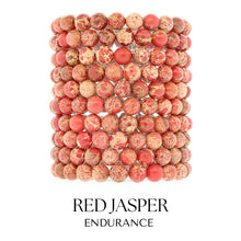 Load image into Gallery viewer, "Endurance" Red Jasper Stacker - TJazelle