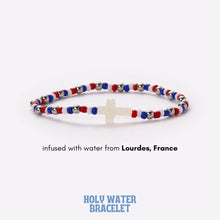 Load image into Gallery viewer, American Grace Cross Holy Water Bracelet