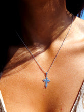 Load image into Gallery viewer, Sterling Silver Cross Necklace