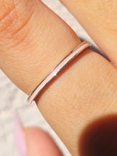 Load image into Gallery viewer, Thin Enameled Sterling Silver Ring