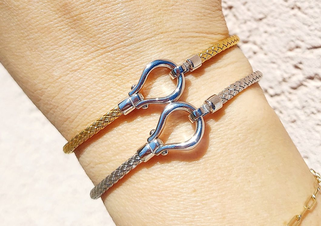 Mini Original Italian Hook Bangle Bracelet - Limited Edition