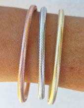 Load image into Gallery viewer, Stretch Mesh Bracelet  - Sterling Silver