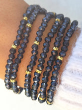 Load image into Gallery viewer, Indigo Blue with Gold Accents - Crystal Stacker