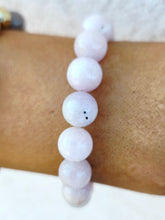 Load image into Gallery viewer, 10mm Kunzite Stretch Bracelet - Marie's Custom Design
