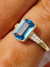 Load image into Gallery viewer, Ocean Blue Topaz Ring-  Le Vian®