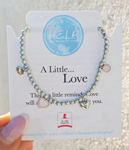 Load image into Gallery viewer, St. Jude "A Little Love" Multi Charms Charity Bracelet