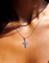 Load image into Gallery viewer, Sterling Silver Cross Necklace