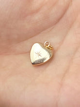 Load image into Gallery viewer, 14K Gold Heart Locket Pendant