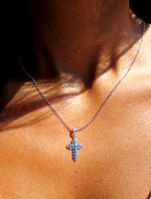 Load image into Gallery viewer, Sterling Silver Cross Necklace
