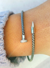 Load image into Gallery viewer, Nail Wrap Italian Hook Bangle Bracelet