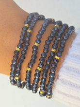 Load image into Gallery viewer, Indigo Blue with Gold Accents - Crystal Stacker
