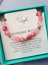 Load image into Gallery viewer, Pink Chalcedony Courage Within Bracelet - TJazelle