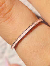 Load image into Gallery viewer, Thin Enameled Sterling Silver Ring