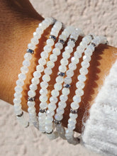 Load image into Gallery viewer, Ice White AB with Silver Accents- Crystal Stacker
