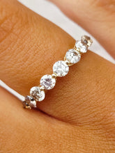 Load image into Gallery viewer, Chocolate ombré Diamond Band Ring Le Vian® 14K Gold