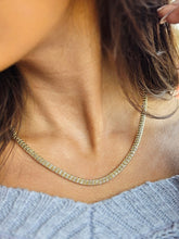 Load image into Gallery viewer, Fancy Thick Ice Chain - 5mm 14K Gold