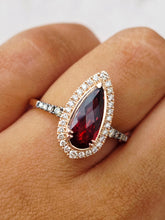 Load image into Gallery viewer, Pomegranate Garnet™ Ring-  Le Vian®