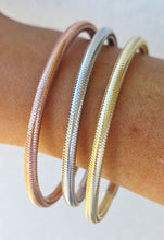 Load image into Gallery viewer, Stretch Mesh Bracelet  - Sterling Silver