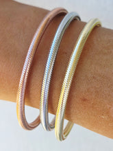 Load image into Gallery viewer, Stretch Mesh Bracelet  - Sterling Silver