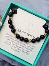 Load image into Gallery viewer, Onyx Courage Within Bracelet - TJazelle