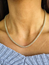 Load image into Gallery viewer, Fancy Thick Ice Chain - 5mm 14K Gold