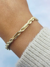 Load image into Gallery viewer, 8" Lightweight Milano Italian Bracelet - 14K Yellow Gold