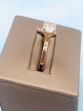 Load image into Gallery viewer, .53 Carat Diamond Engagement Ring - 14K Yellow Gold